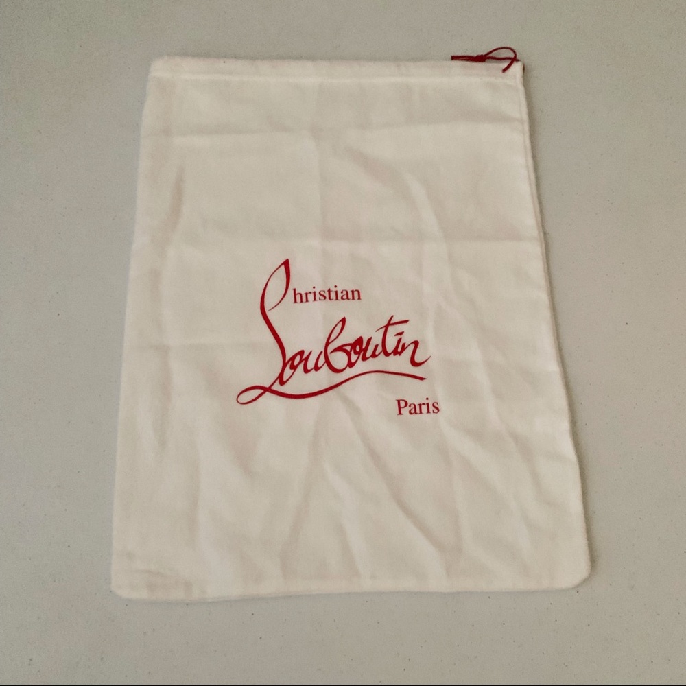 Christian Loui Boutin dust bag